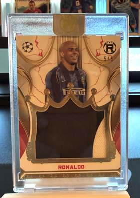 Ronaldo Match-worn relic